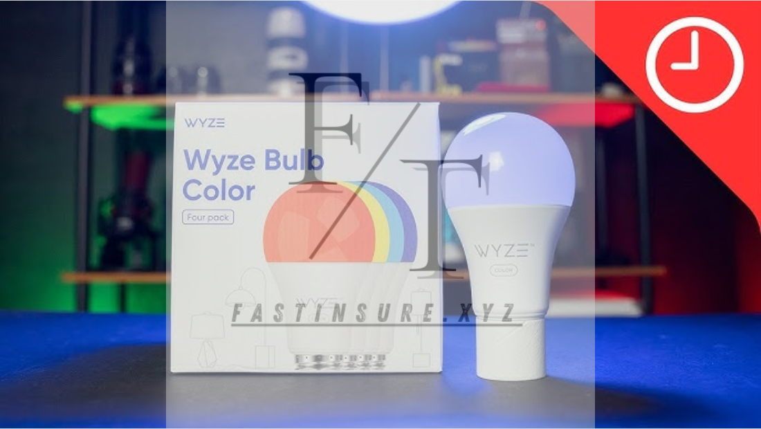 Wyze app-controlled bulbs